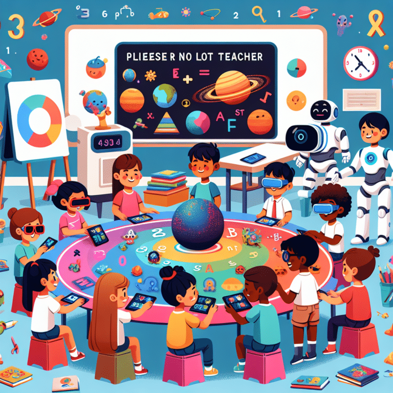 Creating AI-Powered Learning Games for a Fun-filled Classroom
