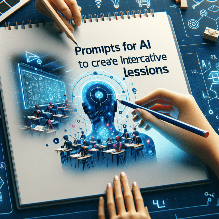 Prompts for AI to Create Interactive Lessons