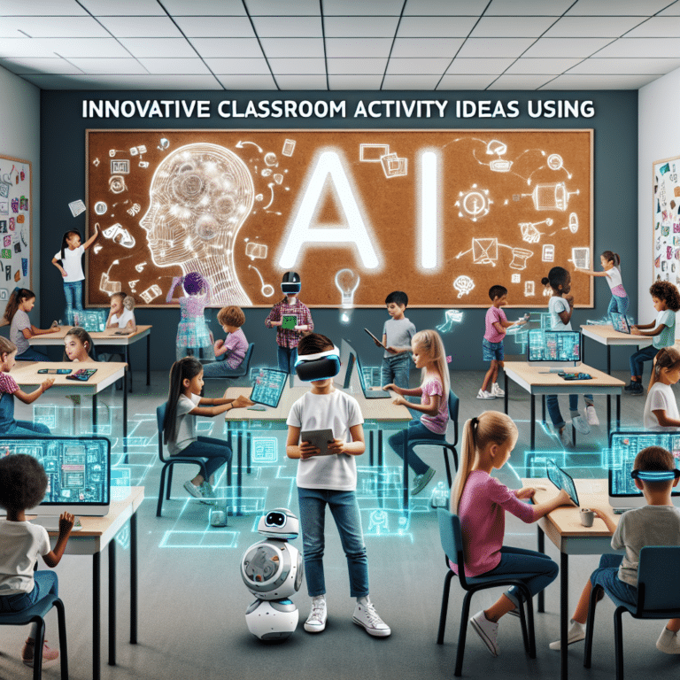 Innovative Classroom Activity Ideas Using AI Prompts