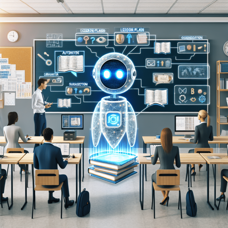 Automated Lesson Plan Ideas for Educators