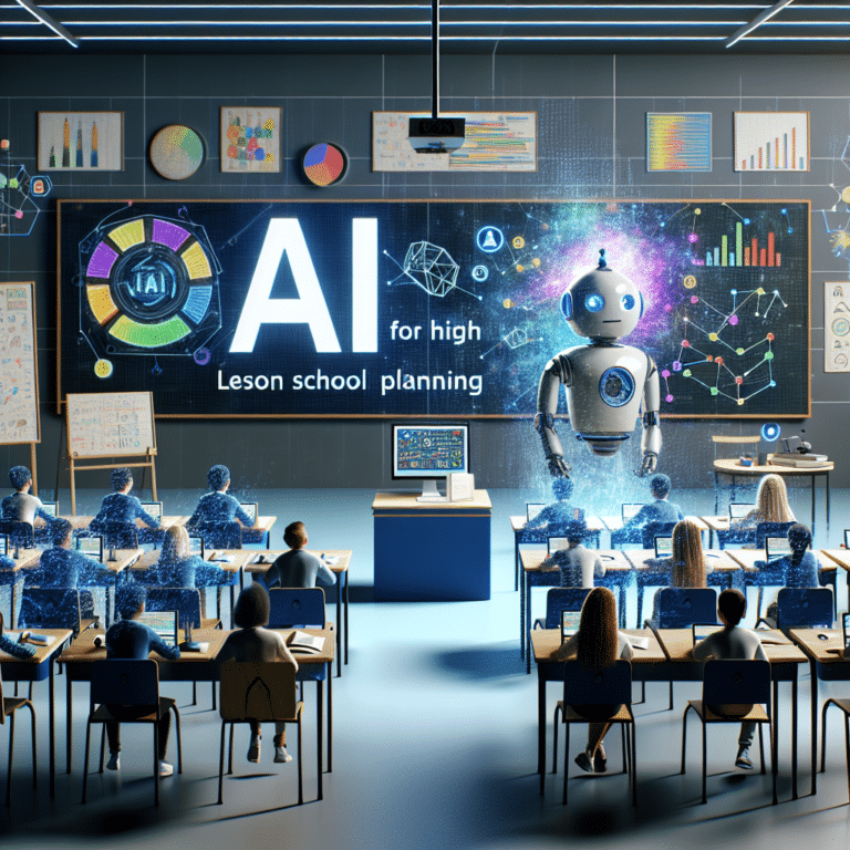 Using AI for High School Lesson Planning