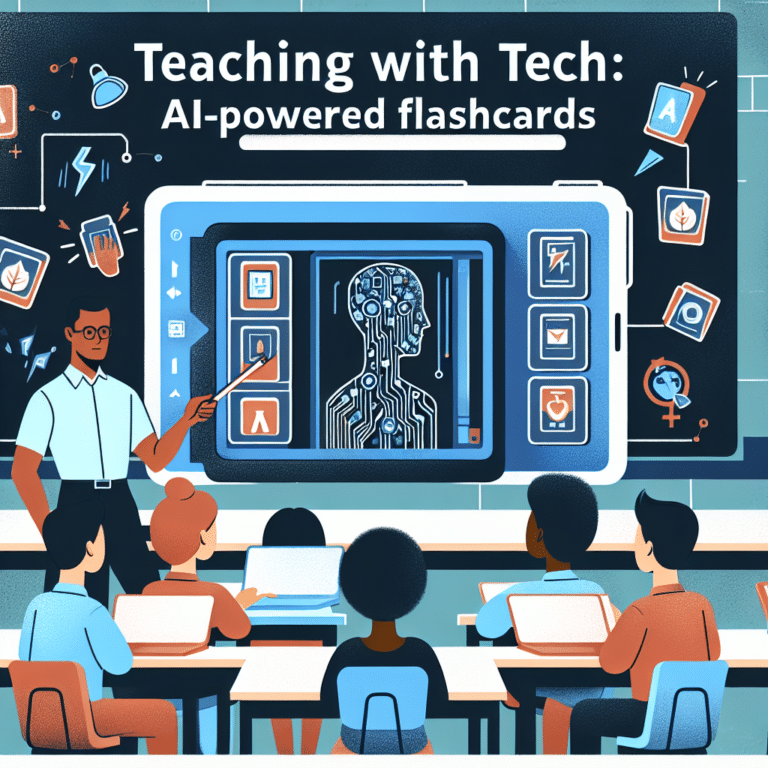 Teaching with Tech: AI-Powered Flashcards