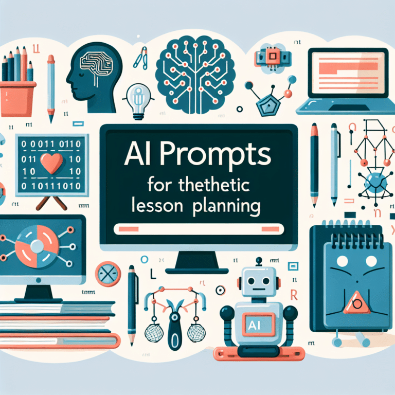 AI Prompts for Thematic Lesson Planning